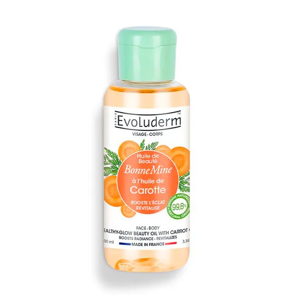 Морковное масло, продлевающее загар Huile De Carotte Evoluderm, 100 ml
Морковное масло, продлевающее загар Huile De Carotte Evoluderm, 100 ml