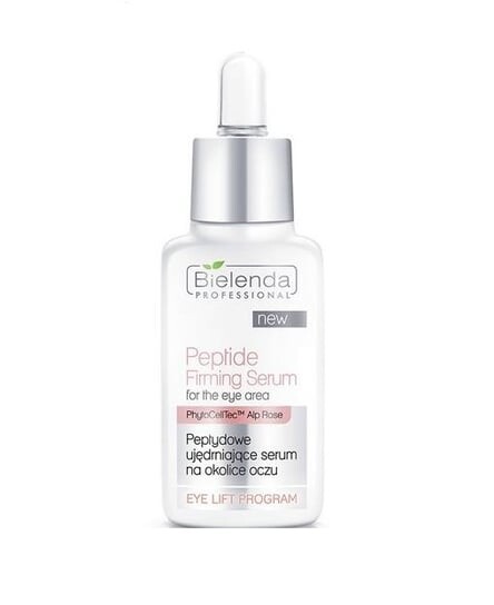 Укрепляющая пептидная сыворотка для области вокруг глаз, 30 мл Bielenda Professional, Peptide Firming Serum
Укрепляющая пептидная сыворотка для области вокруг глаз, 30 мл Bielenda Professional, Peptide Firming Serum