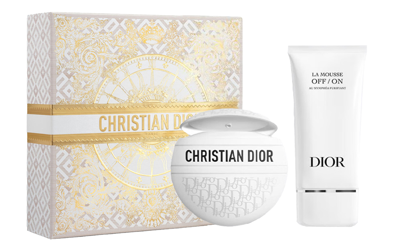 Подарочный набор с монограммой на Рождество увлажняющий питательный 50мл+150мл DIOR
Подарочный набор с монограммой на Рождество увлажняющий питательный 50мл+150мл DIOR