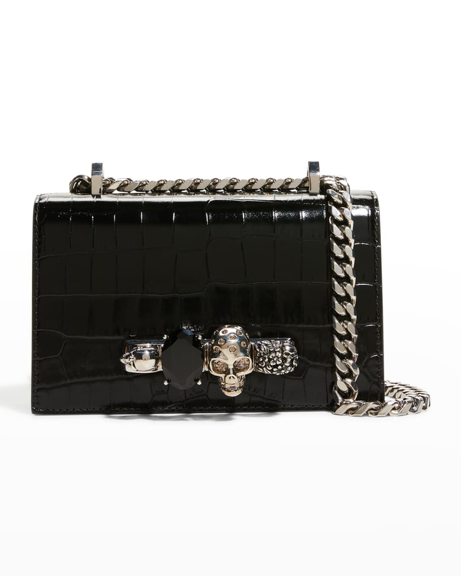 Миниатюрная сумка с драгоценностями Alexander McQueen
Миниатюрная сумка с драгоценностями Alexander McQueen