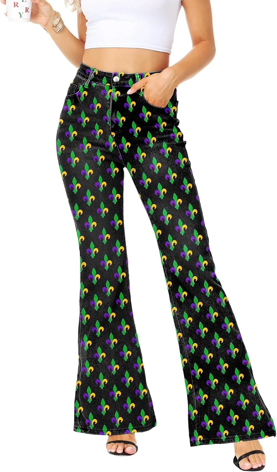 Женские джинсы клеш St Patricks Day Shamrock Magrank
Женские джинсы клеш St Patricks Day Shamrock Magrank