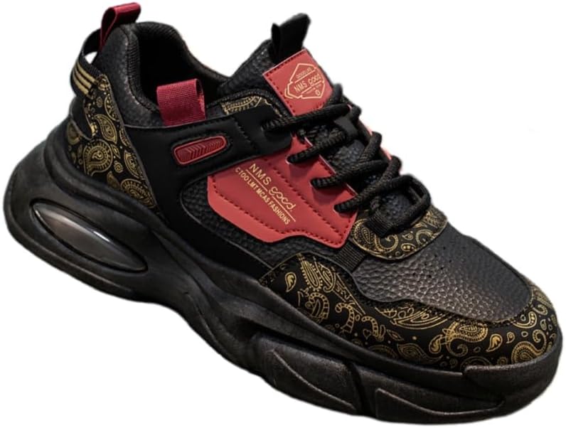 Мужские модные спортивные кроссовки, удобные и дышащие, с хорошим сцеплением и прочностью. Подходят для активного отдыха на улице, бега и повседневного использования Fmshi, черный
Мужские модные спортивные кроссовки, удобные и дышащие, с хорошим сцеплением и прочностью. Подходят для активного отдыха на улице, бега и повседневного использования Fmshi, черный