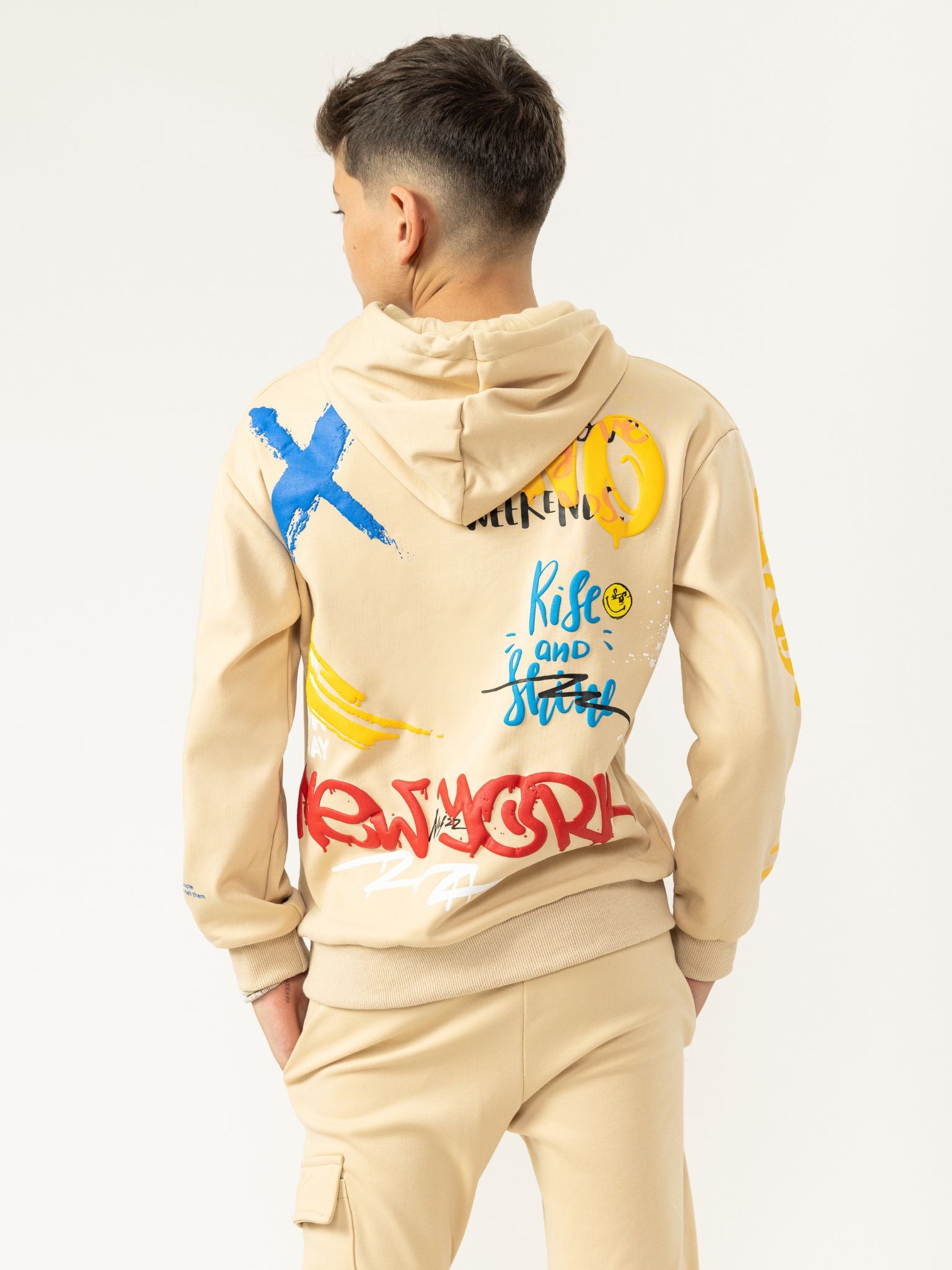 NEW YORK FASHION ТОП-КОФТА С КАПЮШОНОМ Noizz, бежевый
NEW YORK FASHION ТОП-КОФТА С КАПЮШОНОМ Noizz, бежевый