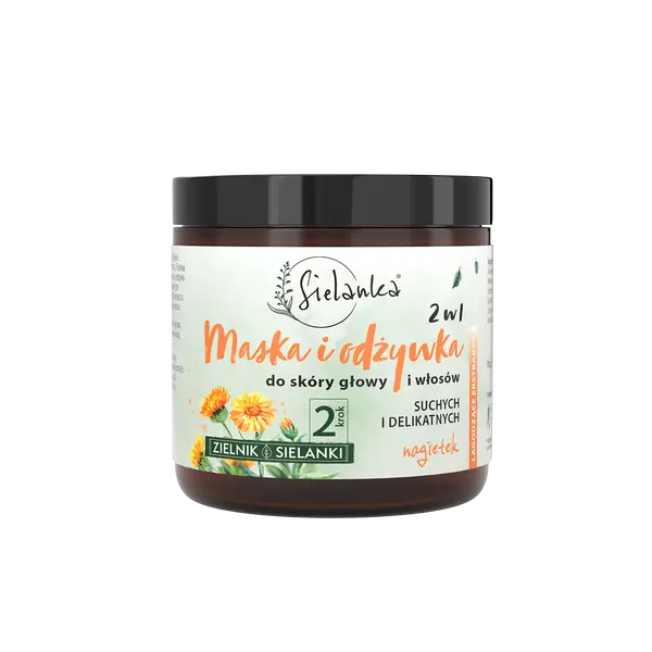 Маска и кондиционер для волос 2в1 с календулой, 250 мл Sielanka Zielnik sielanki
Маска и кондиционер для волос 2в1 с календулой, 250 мл Sielanka Zielnik sielanki