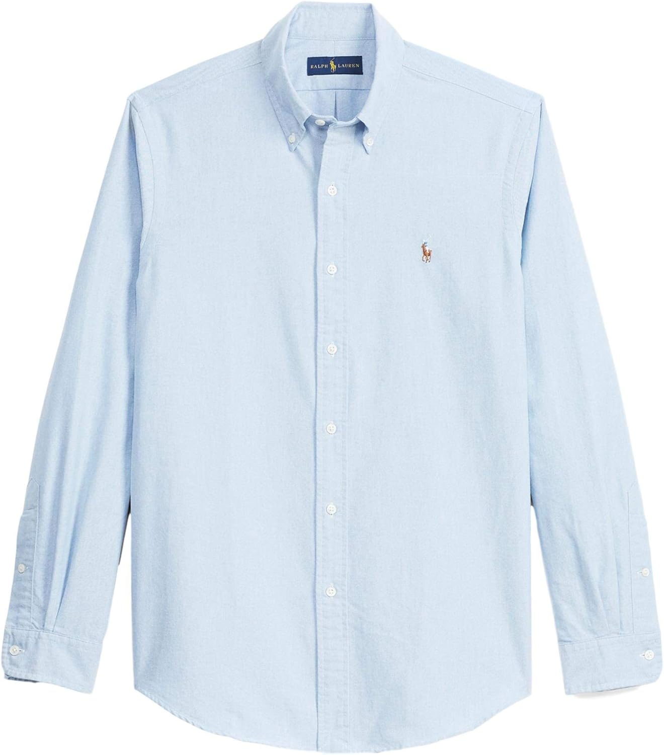 POLO RALPH LAUREN Мужская классическая оксфордская рубашка с длинным рукавом, Basic Blue
POLO RALPH LAUREN Мужская классическая оксфордская рубашка с длинным рукавом, Basic Blue