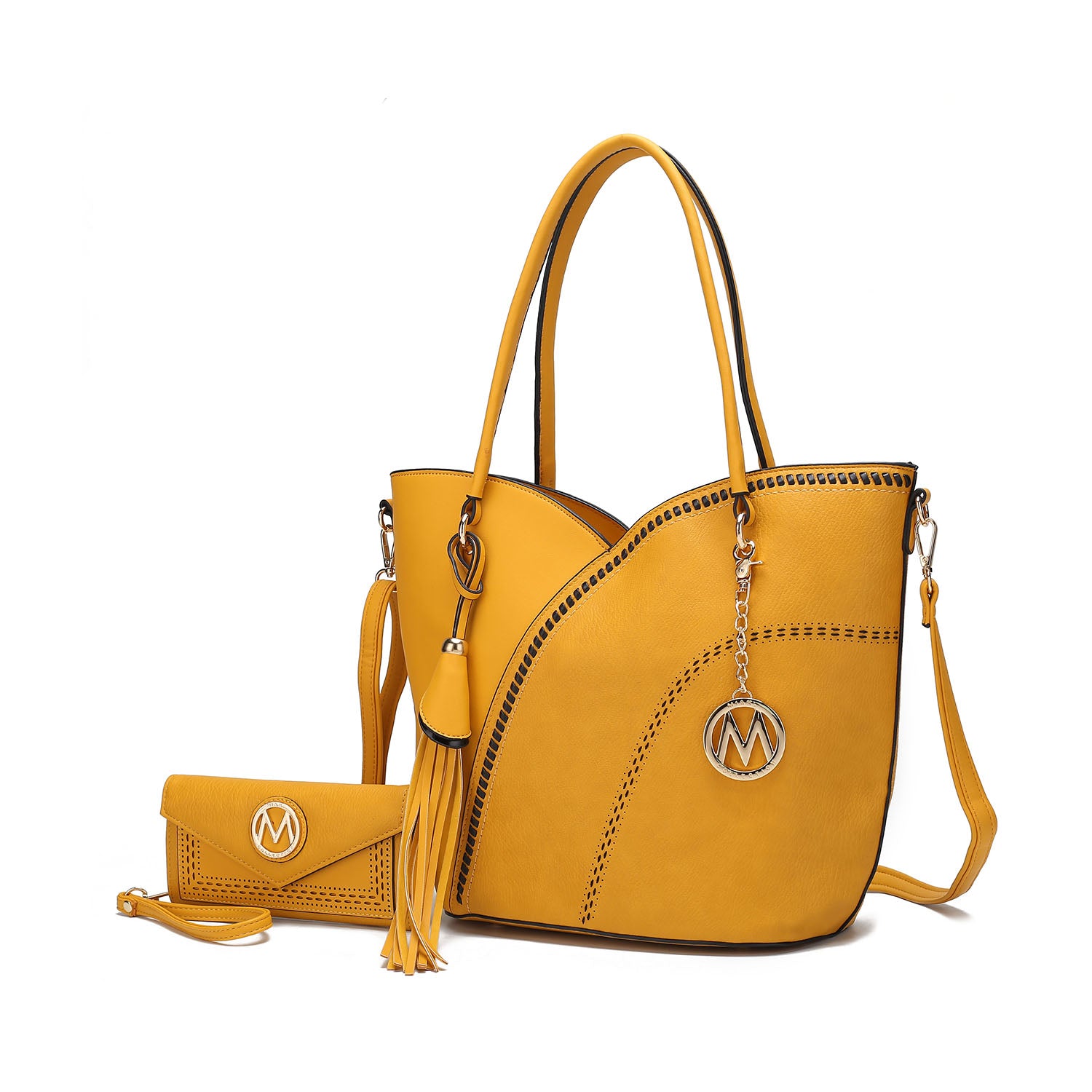 Женская сумка через плечо Imogene с кошельком от Mia K MKF Collection By Mia K., Mustard 
Женская сумка через плечо Imogene с кошельком от Mia K MKF Collection By Mia K., Mustard