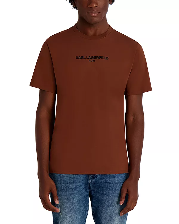 Футболка с логотипом Core Karl Lagerfeld Paris, коричневый
Футболка с логотипом Core Karl Lagerfeld Paris, коричневый