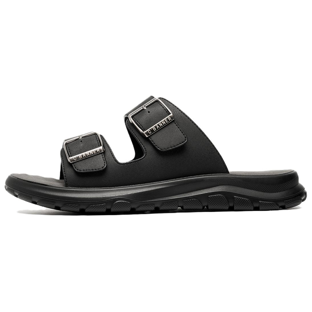 C°BANNER Тапочки-слайды мужские, износостойкие, черные
C°BANNER Тапочки-слайды мужские, износостойкие, черные