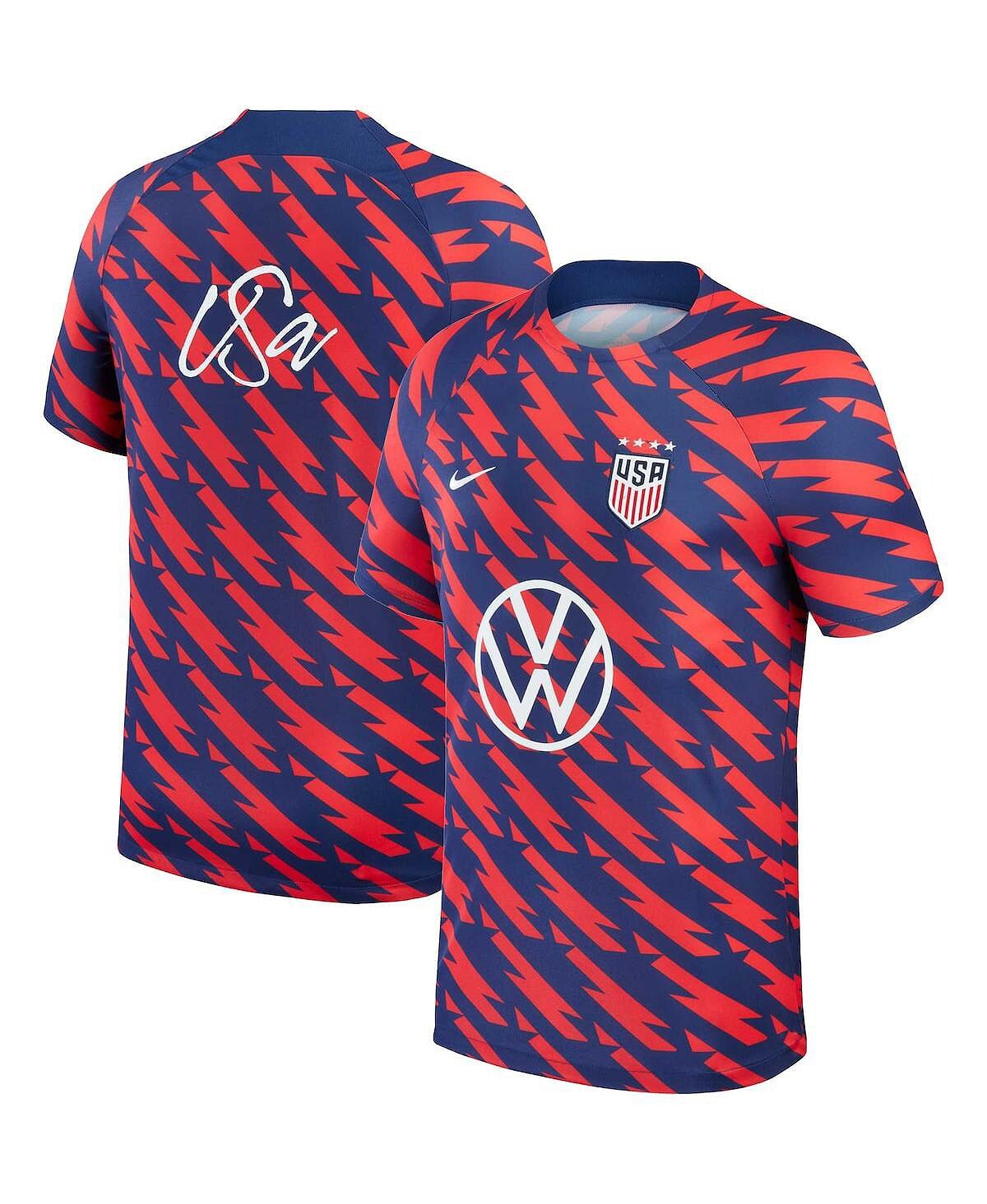 Мужская темно-синяя предматчевая майка USWNT 2023 Academy Pro Nike
Мужская темно-синяя предматчевая майка USWNT 2023 Academy Pro Nike