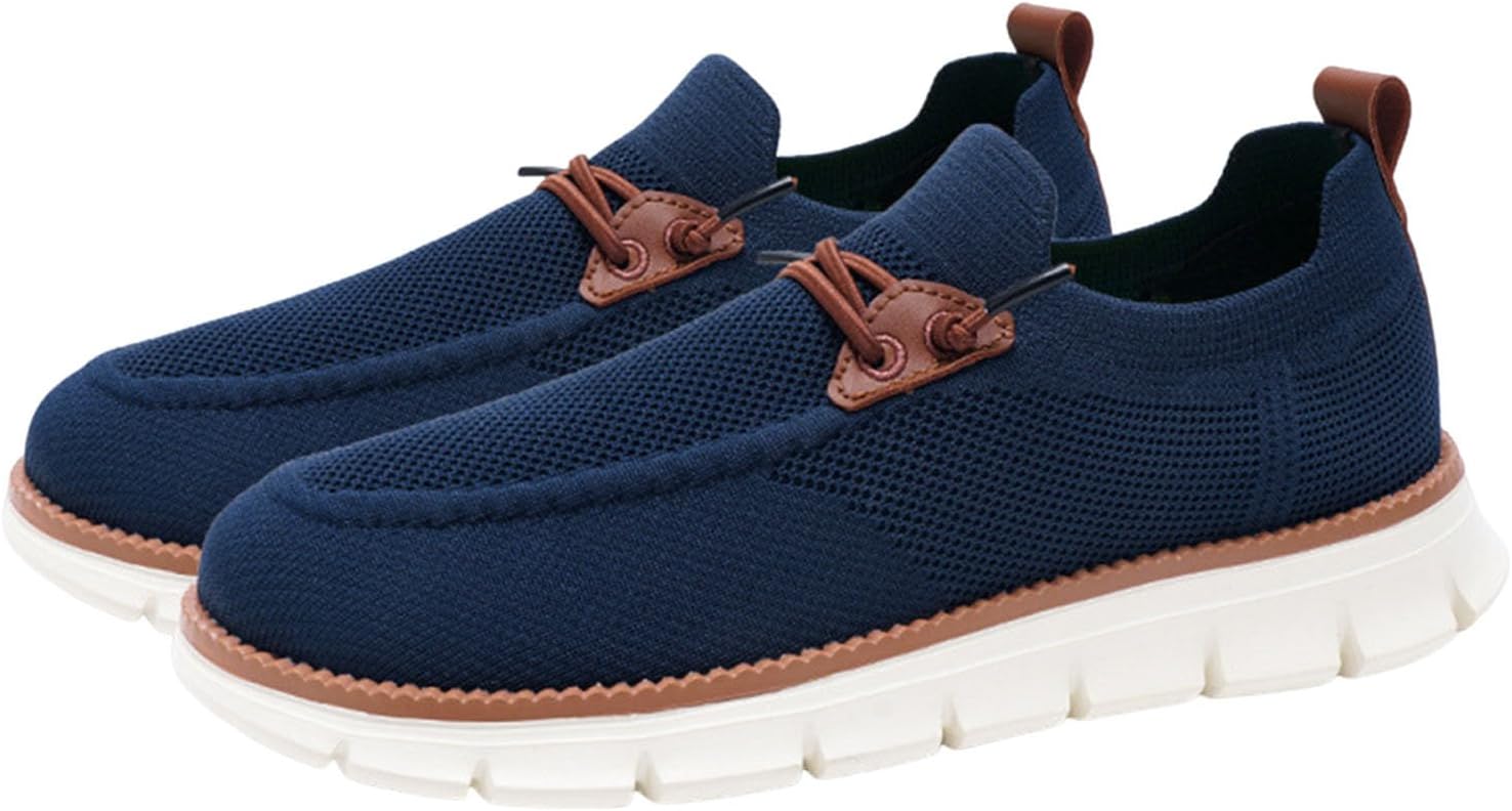 Мужские лоферы, повседневные слипоны, кроссовки, модные шнурованные туфли, деловые оксфорды, рабочая легкая обувь Generic, темно-синий
Мужские лоферы, повседневные слипоны, кроссовки, модные шнурованные туфли, деловые оксфорды, рабочая легкая обувь Generic, темно-синий