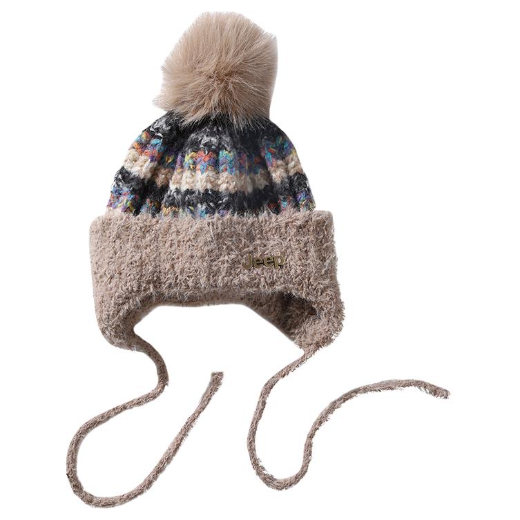 Женская шапка-бини из полиэстера, акрила, шерсти и полиамида Jeep, хаки
Женская шапка-бини из полиэстера, акрила, шерсти и полиамида Jeep, хаки