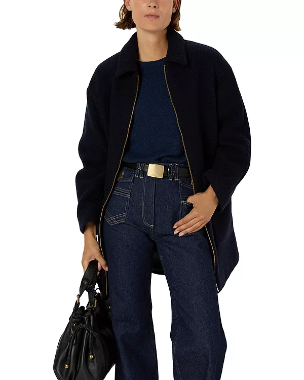 Шерстяное пальто Марр Gerard Darel, синий
Шерстяное пальто Марр Gerard Darel, синий