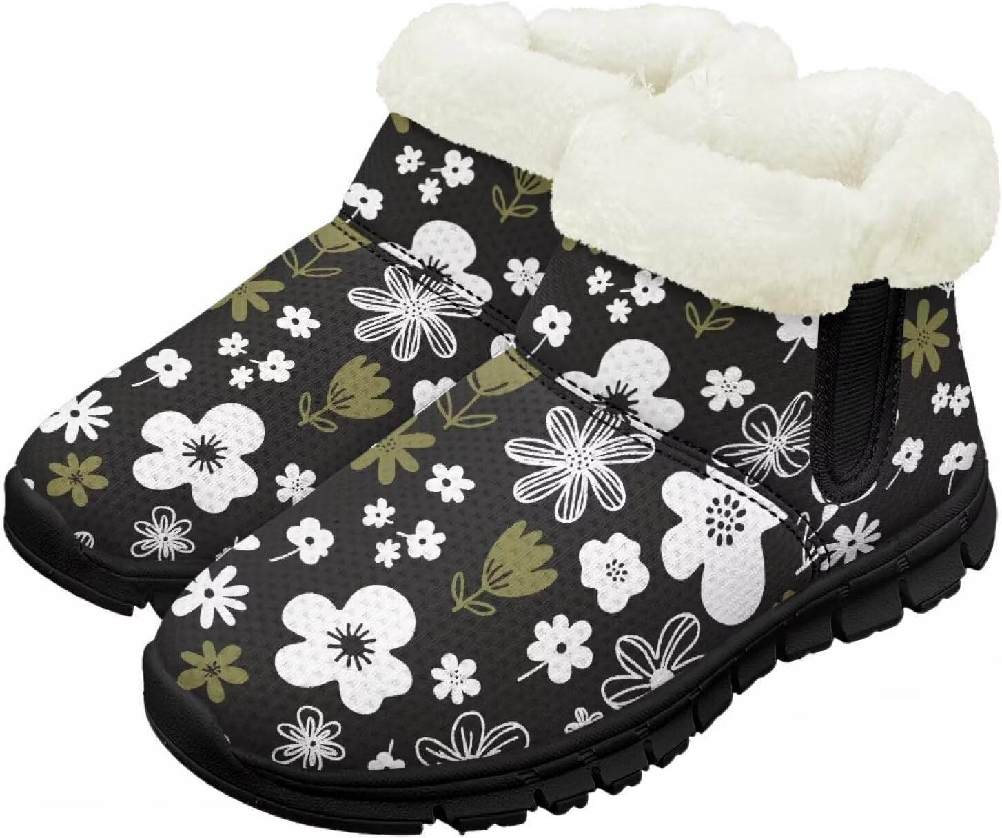 Зимние детские ботинки Chririnla для мальчиков и девочек, с теплой подкладкой из искусственного меха, короткие ботильоны, противоскользящие, для малышей и детей постарше, Cartoon Floral
Зимние детские ботинки Chririnla для мальчиков и девочек, с теплой подкладкой из искусственного меха, короткие ботильоны, противоскользящие, для малышей и детей постарше, Cartoon Floral