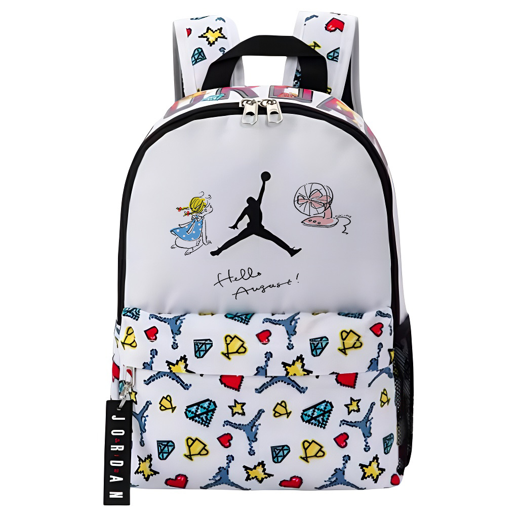 Jordan Полиэстеровый рюкзак женский белый, Summer Girl
Jordan Полиэстеровый рюкзак женский белый, Summer Girl