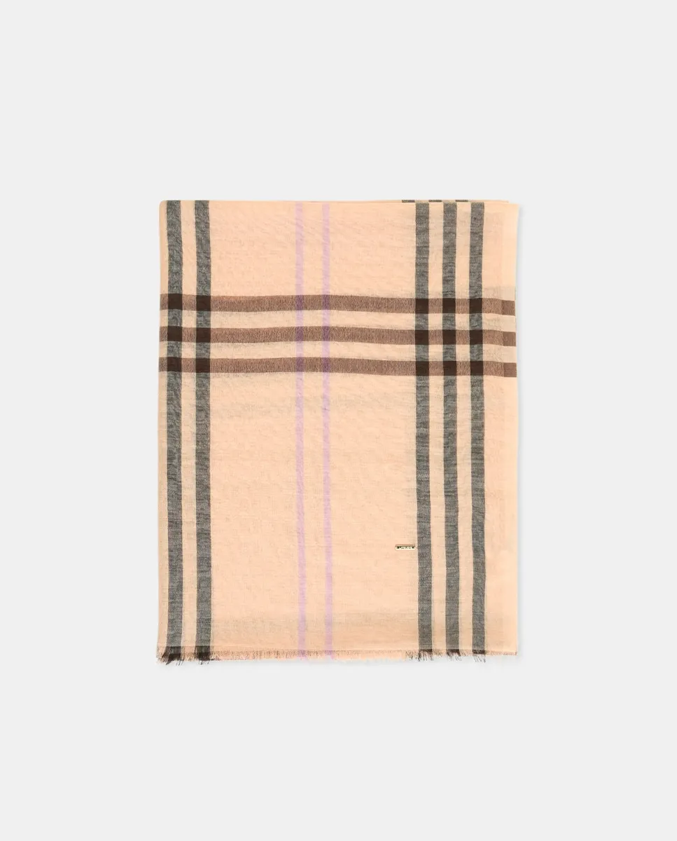 Шарф в клетку Latouche, бежевый
Шарф в клетку Latouche, бежевый