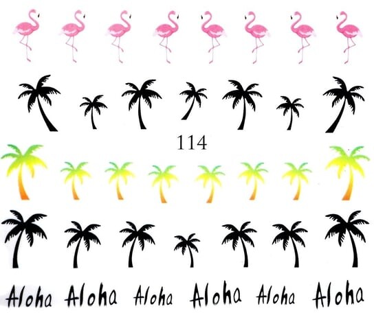 Водные наклейки для ногтей № 114 - для декора на гибридном и классическом лаке, УФ-геле и акриле., inna
Водные наклейки для ногтей № 114 - для декора на гибридном и классическом лаке, УФ-геле и акриле., inna