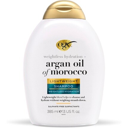 Шампунь Ogx Weightless Hydration с аргановым маслом Марокко для тонких волос 385 мл
Шампунь Ogx Weightless Hydration с аргановым маслом Марокко для тонких волос 385 мл