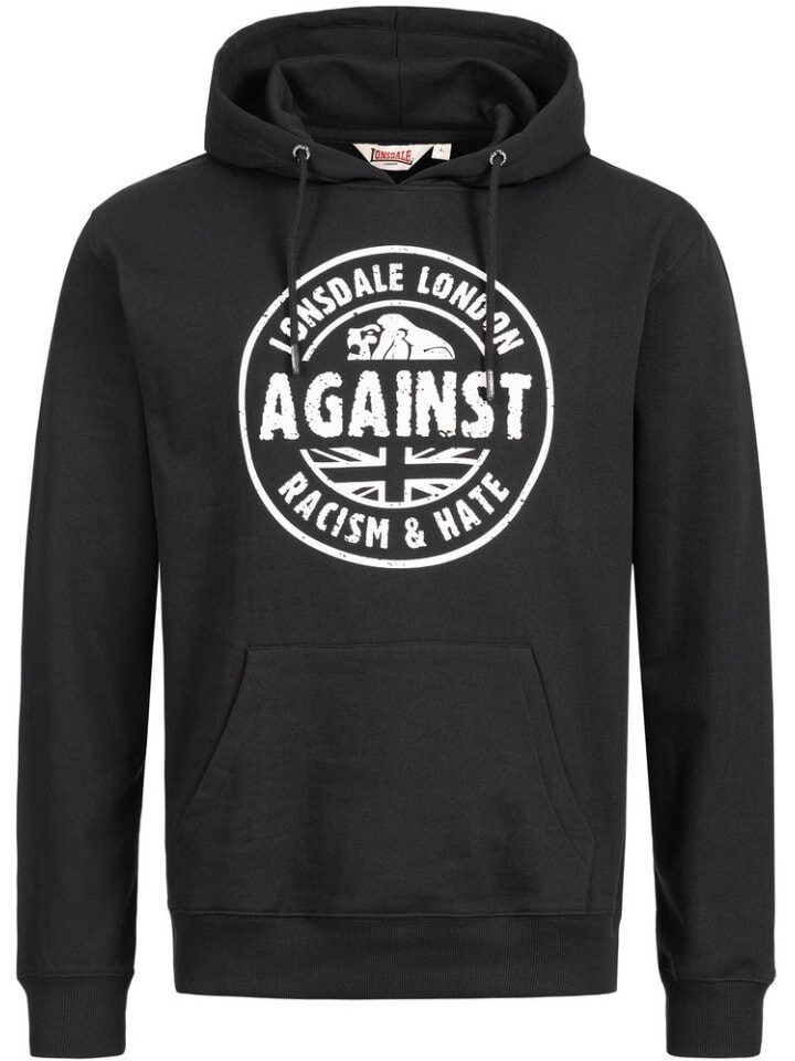 Толстовка Lonsdale Hoodie, черный 
Толстовка Lonsdale Hoodie, черный