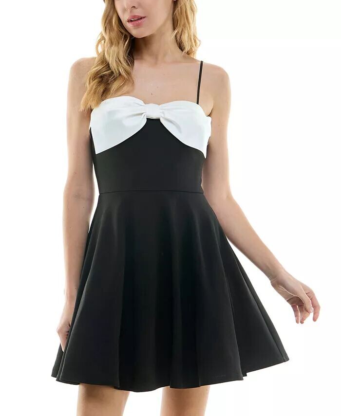 Платье-бантик для юниоров с расклешенным кроем City Studios, белый
Платье-бантик для юниоров с расклешенным кроем City Studios, белый