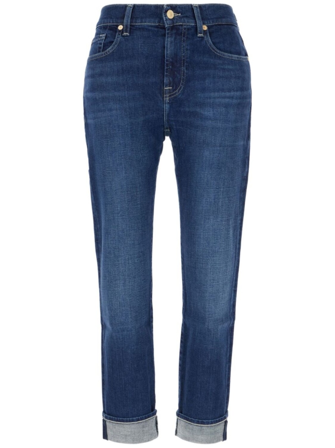 Джинсы прямого кроя 7 For All Mankind, синий
Джинсы прямого кроя 7 For All Mankind, синий