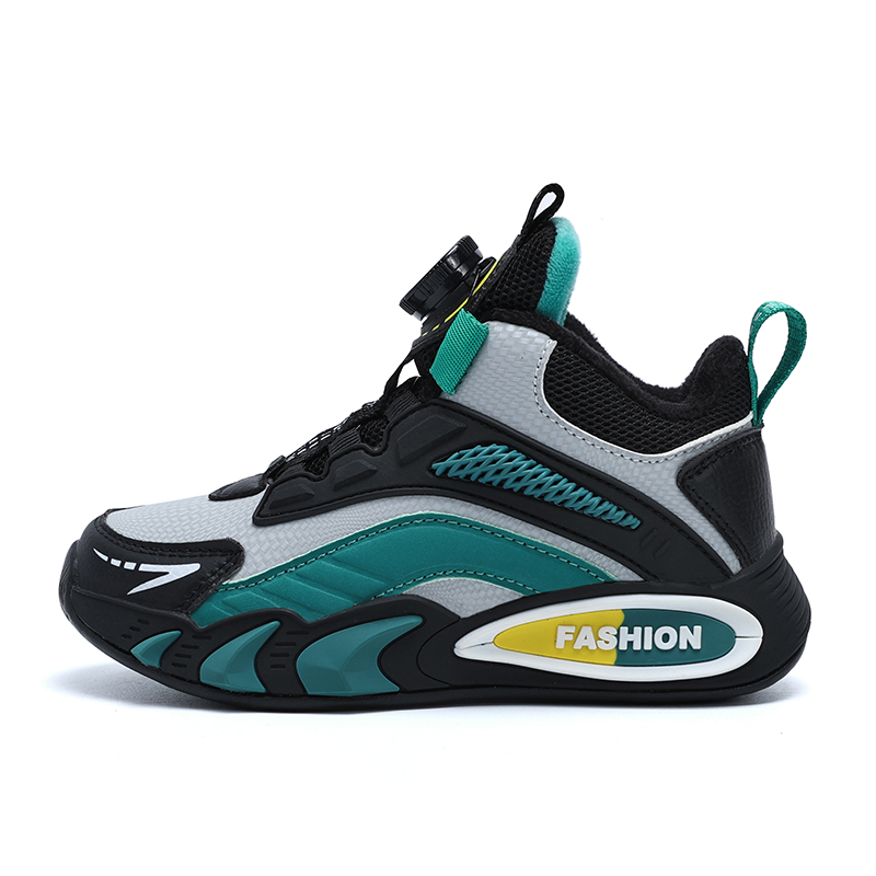 Детские кроссовки для бега Mid top с термостойкостью и устойчивостью к истиранию ROBINHOOD, черный зеленый
Детские кроссовки для бега Mid top с термостойкостью и устойчивостью к истиранию ROBINHOOD, черный зеленый