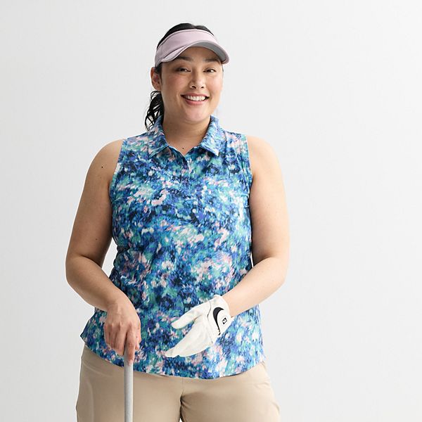 Поло без рукавов Plus size Tek Gear, Multi Alpine Flora
Поло без рукавов Plus size Tek Gear, Multi Alpine Flora