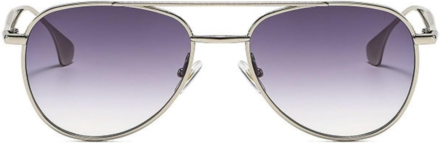 Willochra Модные солнцезащитные очки-пилот для женщин, ретро, овальная металлическая оправа, дизайнерские мужские градиентные солнцезащитные очки большого размера, C4
Willochra Модные солнцезащитные очки-пилот для женщин, ретро, овальная металлическая оправа, дизайнерские мужские градиентные солнцезащитные очки большого размера, C4