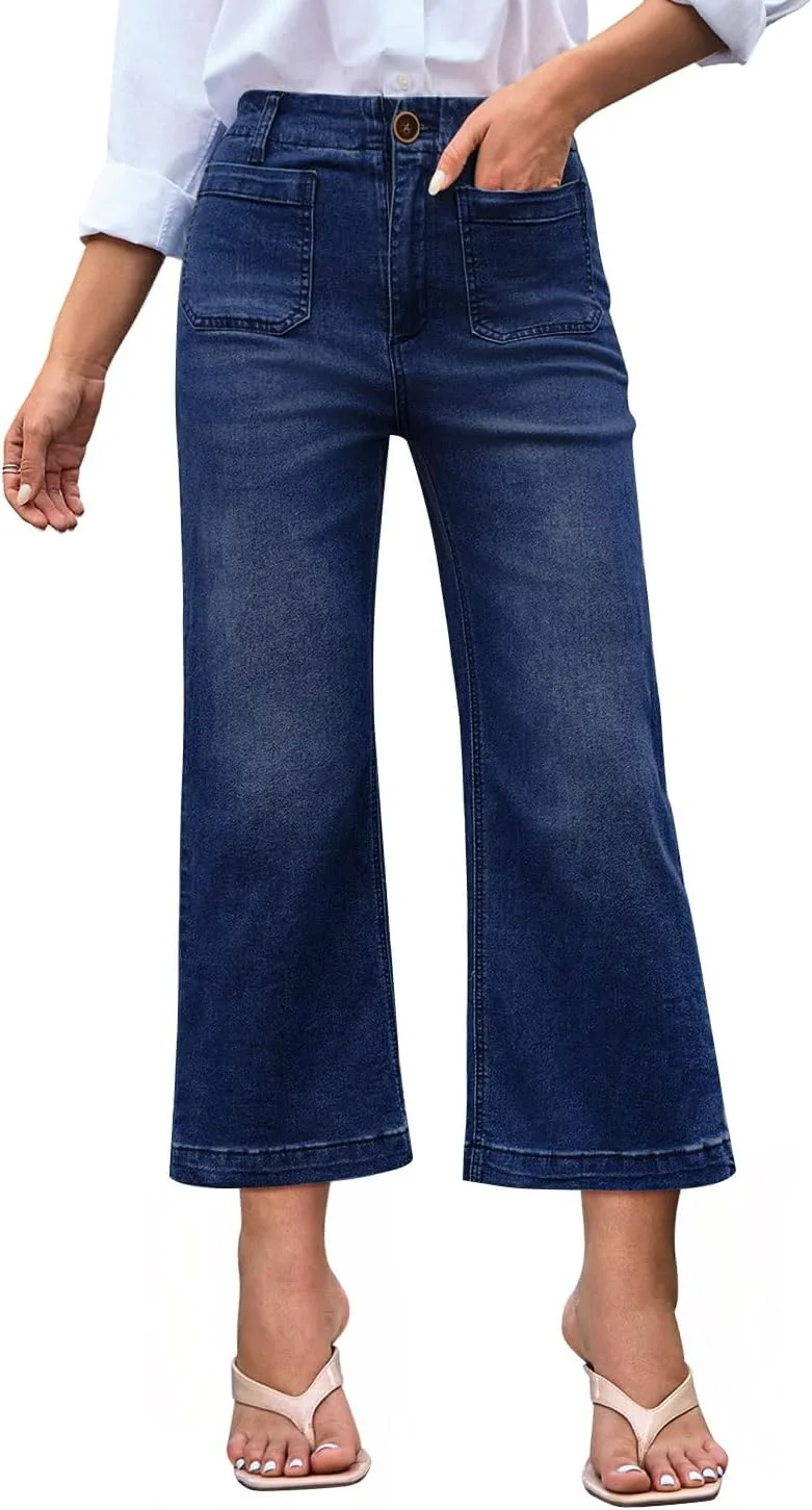 Женские джинсы Wide Leg High Waist с карманом GREAIDEA
Женские джинсы Wide Leg High Waist с карманом GREAIDEA