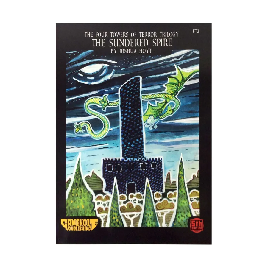 Модуль Four Towers of Terror Trilogy #3 - The Sundered Spire (D&D 5E), D&D Adventures (Gamehole Publishing)
Модуль Four Towers of Terror Trilogy #3 - The Sundered Spire (D&D 5E), D&D Adventures (Gamehole Publishing)