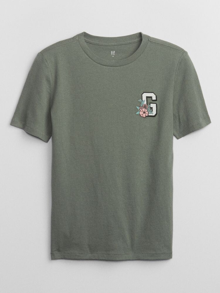 Детская футболка с принтом Gap, зеленый
Детская футболка с принтом Gap, зеленый