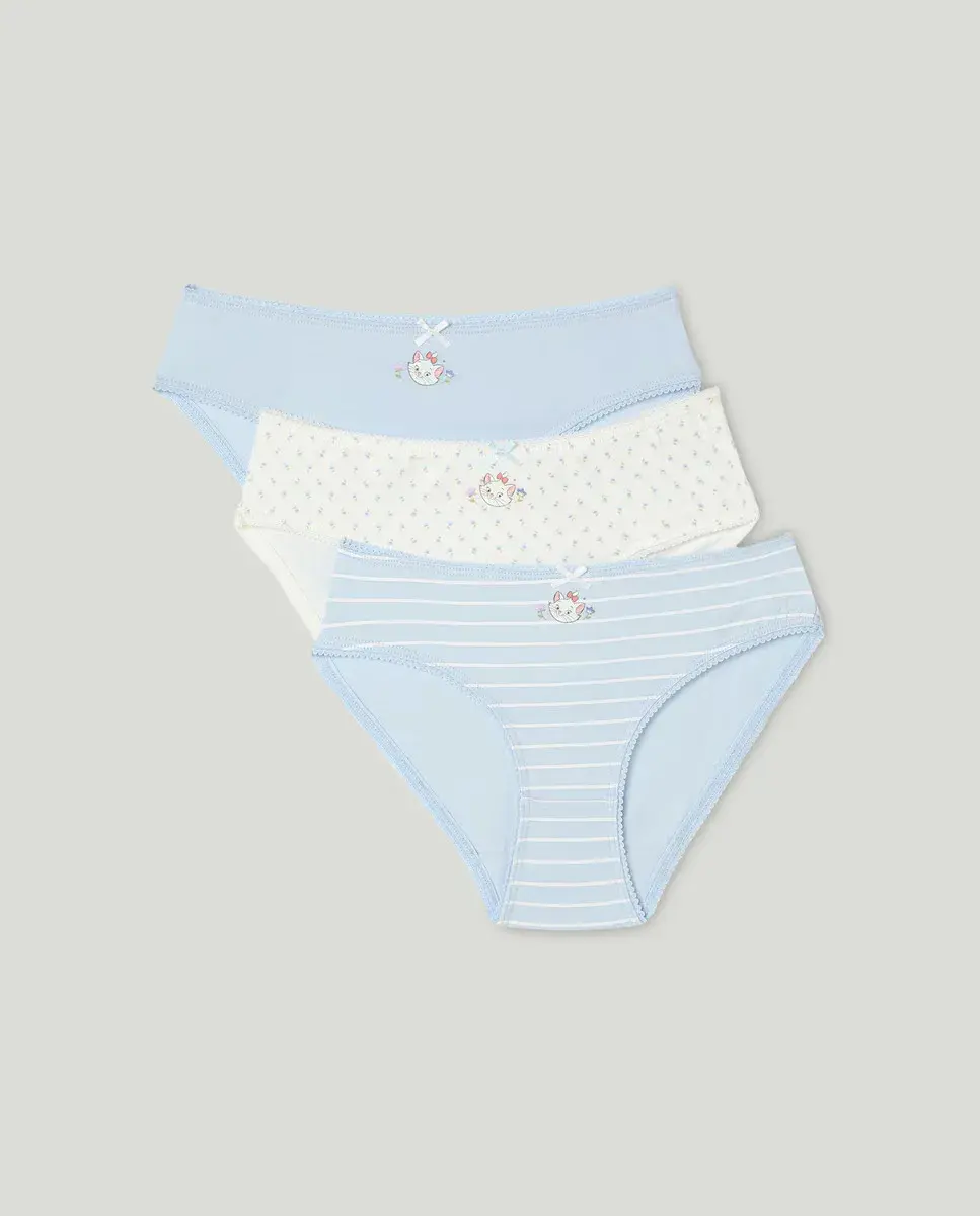 Упаковка из 3-х трусиков для девочек Cotton Juice, темно-синий
Упаковка из 3-х трусиков для девочек Cotton Juice, темно-синий