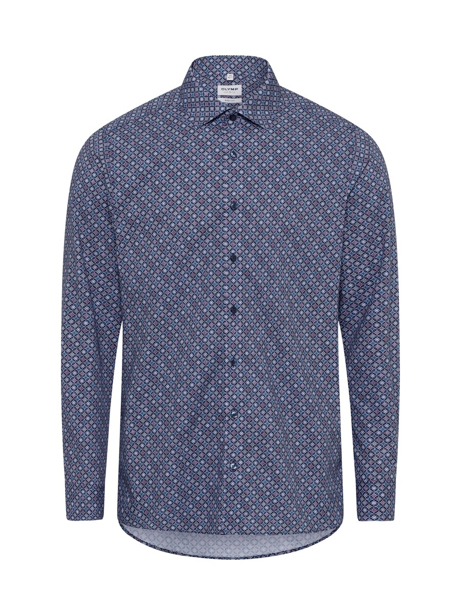 Рубашка Slim Fit на пуговицах OLYMP, темно-синий
Рубашка Slim Fit на пуговицах OLYMP, темно-синий