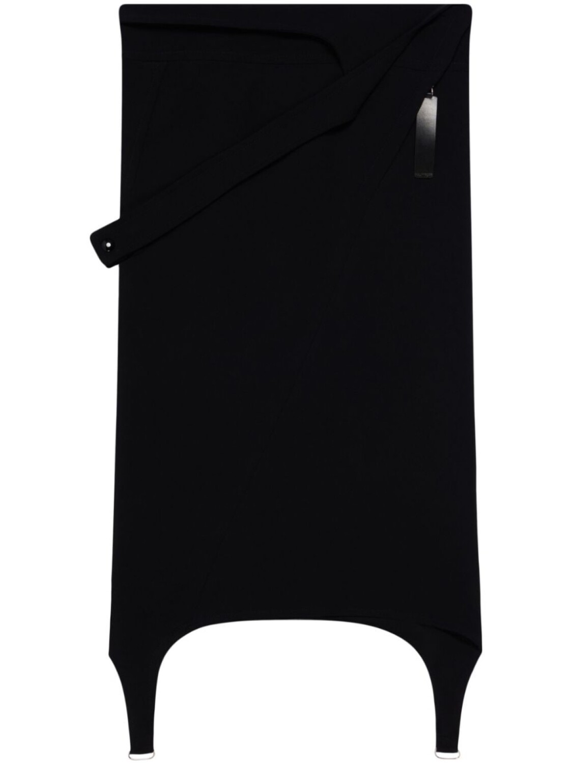 Courrèges креповая юбка миди Diving, черный
Courrèges креповая юбка миди Diving, черный