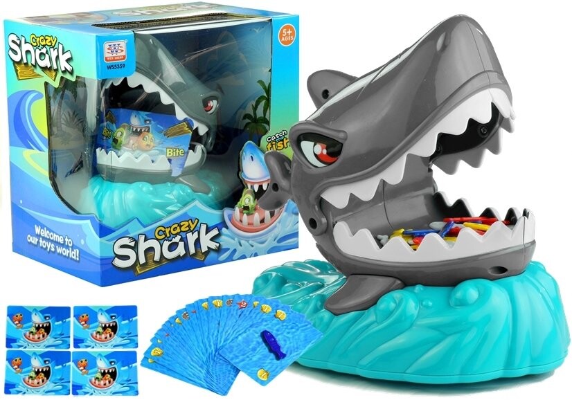 Crazy Shark Crazy Shark, семейная игра, Lean Toys
Crazy Shark Crazy Shark, семейная игра, Lean Toys