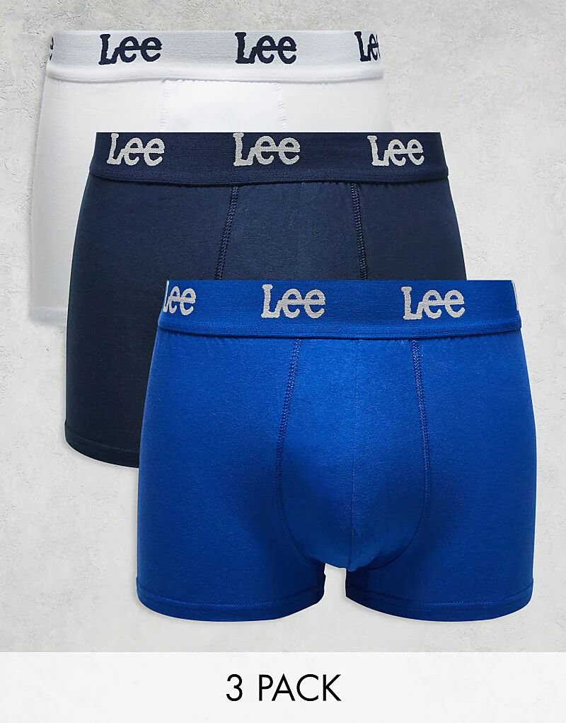 Упаковка боксеров 3 шт Lee Gannon в темно-синем цвете
Упаковка боксеров 3 шт Lee Gannon в темно-синем цвете