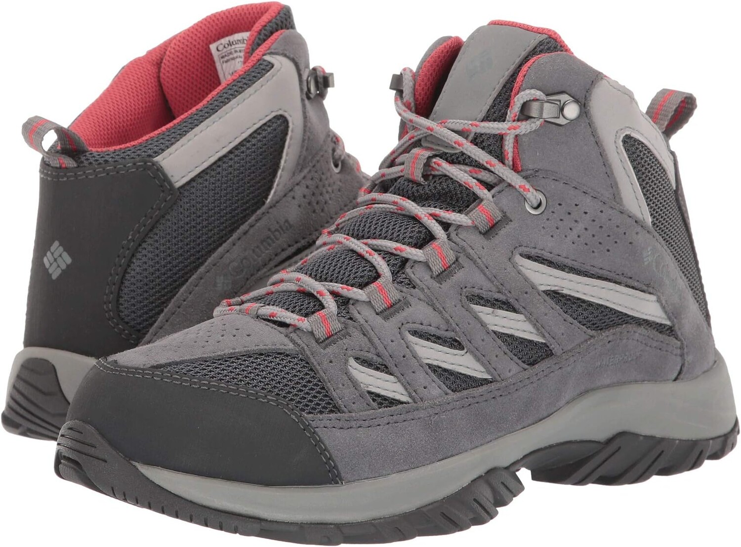 Походная обувь водонепроницаемая Crestwood Mid Waterproof Columbia, цвет Graphite/Daredevil
Походная обувь водонепроницаемая Crestwood Mid Waterproof Columbia, цвет Graphite/Daredevil