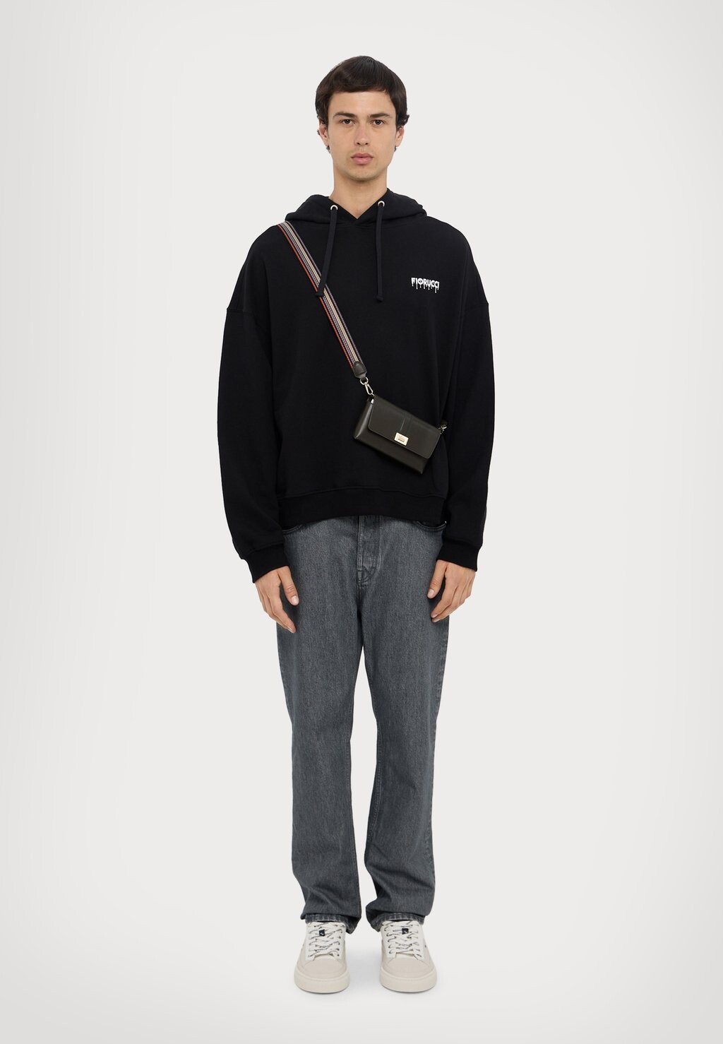 Джемпер с капюшоном DRIP LOGO UNISEX Fiorucci, черный
Джемпер с капюшоном DRIP LOGO UNISEX Fiorucci, черный