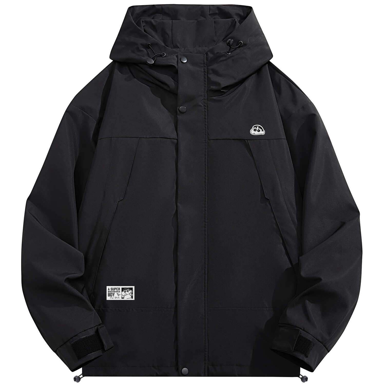 Куртка унисекс Crayon Shinchan/Crayon Shinchan, Черный
Куртка унисекс Crayon Shinchan/Crayon Shinchan, Черный