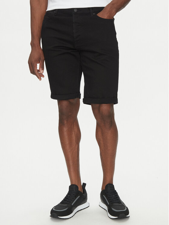 Джинсовые шорты обычного кроя 50537718 Hugo, черный
Джинсовые шорты обычного кроя 50537718 Hugo, черный