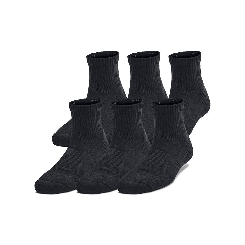 Детские хлопковые носки для тренинга Under Armour UA, 6 шт., цвет Black White 
Детские хлопковые носки для тренинга Under Armour UA, 6 шт., цвет Black White