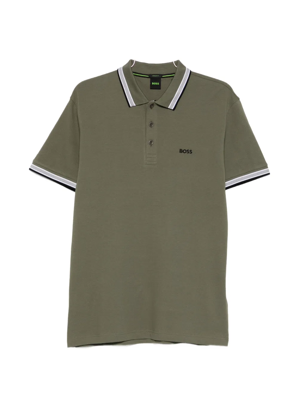 Поло с короткими рукавами Boss, зеленый
Поло с короткими рукавами Boss, зеленый