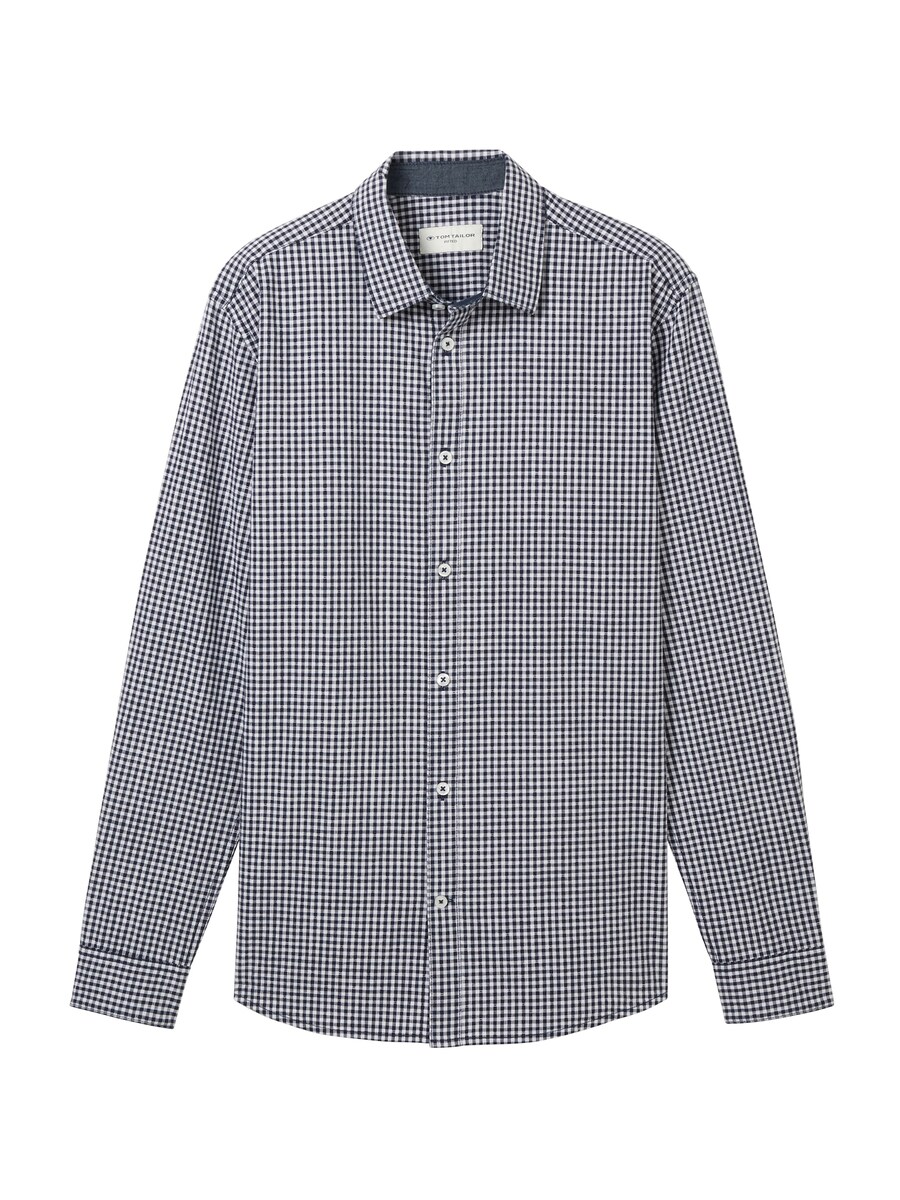 Рубашка на пуговицах классического кроя TOM TAILOR, темно-синий
Рубашка на пуговицах классического кроя TOM TAILOR, темно-синий