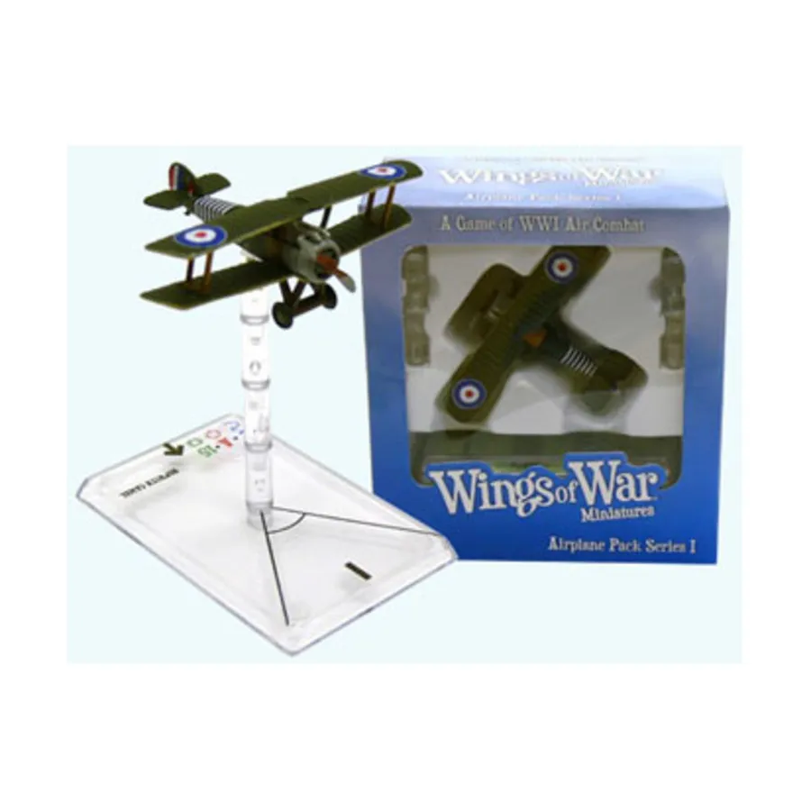 Sopwith Camel - Уильям Баркер, Великобритания, Wings of War - WWI Miniatures, Series I
Sopwith Camel - Уильям Баркер, Великобритания, Wings of War - WWI Miniatures, Series I