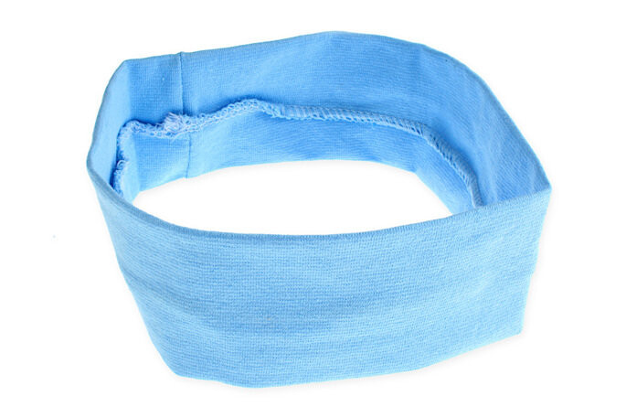Jubileo, Повязка на голову из ткани голубого цвета
Jubileo, Повязка на голову из ткани голубого цвета