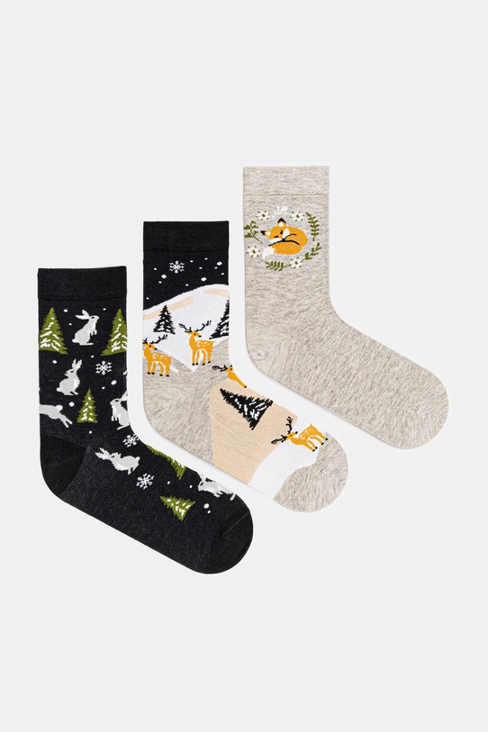 Хлопковые носки 3 пары Medicine, мультиколор
Хлопковые носки 3 пары Medicine, мультиколор