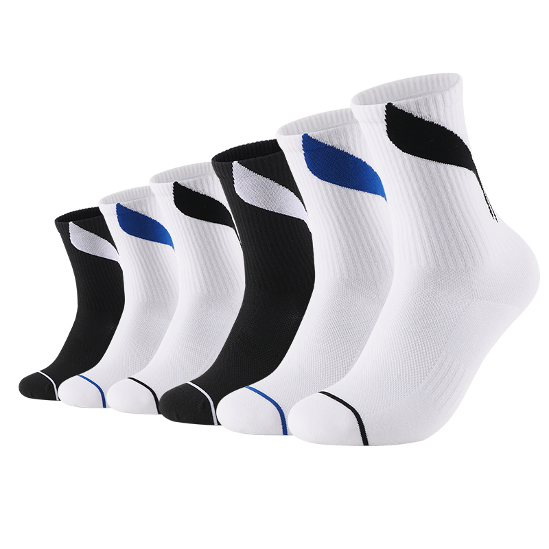 Баскетбольные носки унисекс Li Ning, 6 pack (mixed color)
Баскетбольные носки унисекс Li Ning, 6 pack (mixed color)