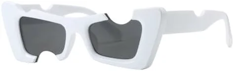 Винтажные солнцезащитные очки 2027 года с маленьким вырезом для женщин, модные солнцезащитные очки в стиле хип-хоп для мужчин, панк-очки, белые очки MTZJH, C7
Винтажные солнцезащитные очки 2027 года с маленьким вырезом для женщин, модные солнцезащитные очки в стиле хип-хоп для мужчин, панк-очки, белые очки MTZJH, C7