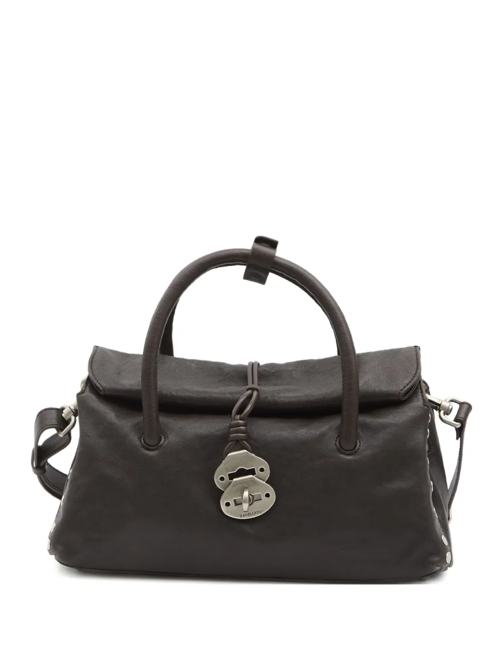 Маленькая сумка-тоут Dotta из зернистой кожи Zanellato, коричневый
Маленькая сумка-тоут Dotta из зернистой кожи Zanellato, коричневый