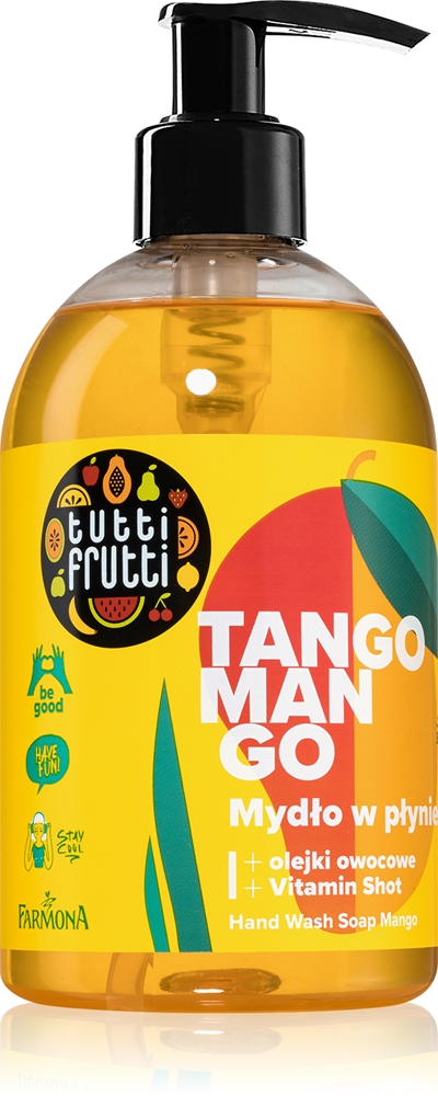 Жидкое мыло для рук Tutti frutti с персиком и манго. Farmona, 500 мл
Жидкое мыло для рук Tutti frutti с персиком и манго. Farmona, 500 мл