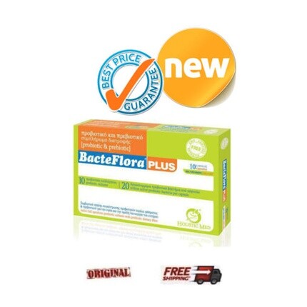 Holistic Med Plus Пребиотики Fos и пробиотики 20 миллиардов КОЕ, 10 капсул, Bacteflora
Holistic Med Plus Пребиотики Fos и пробиотики 20 миллиардов КОЕ, 10 капсул, Bacteflora